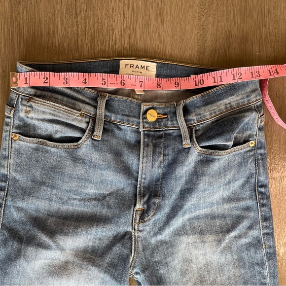 Frame Le High Skinny High Rise Denim Jeans 27 - Picture 10 of 12